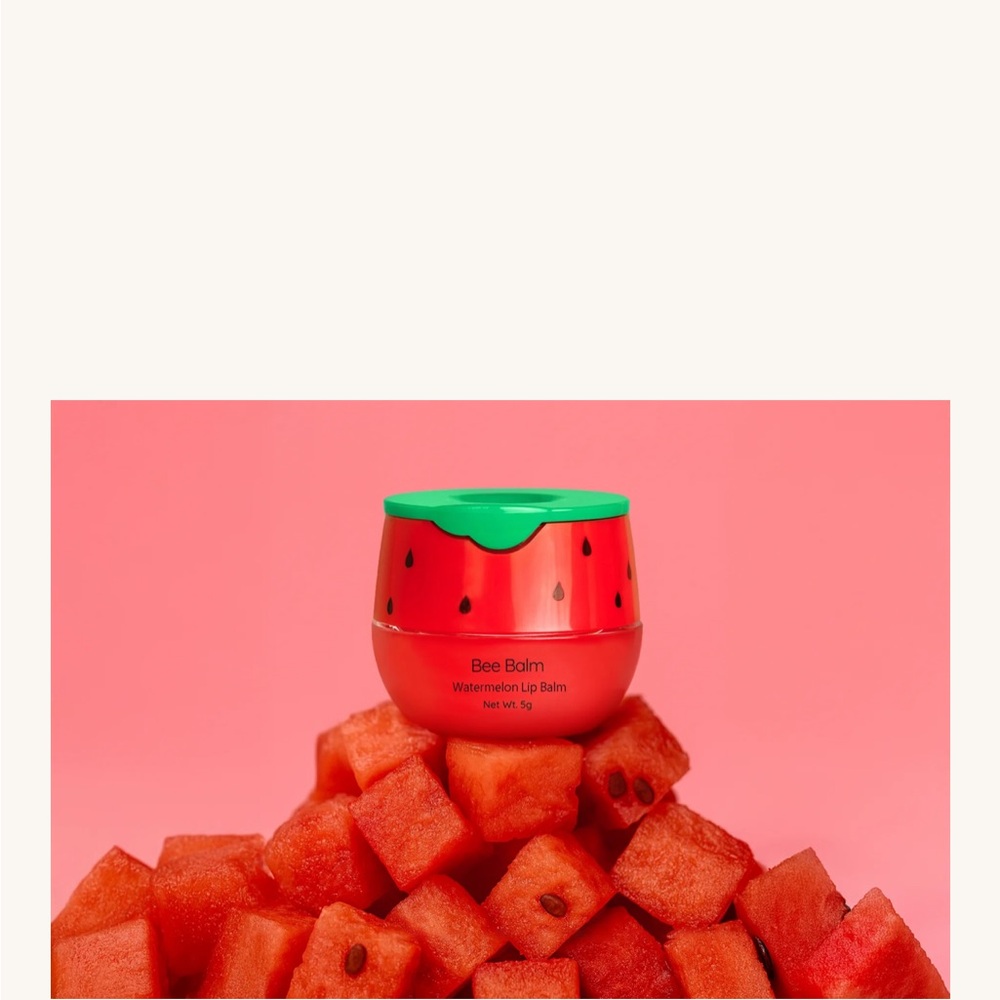 BeeBalm - Watermelon Lip Balm
Applicator included